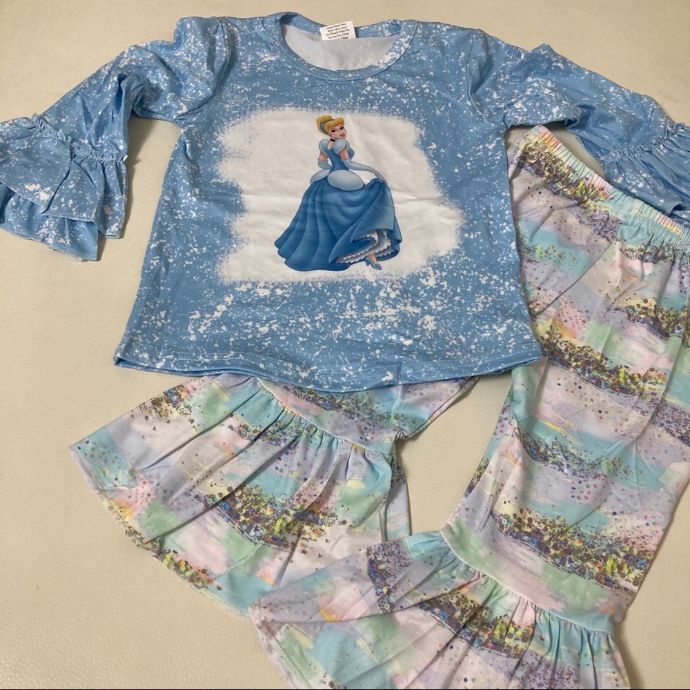 Boutique Cinderella cute ruffle pants set - Picture 6 of 6